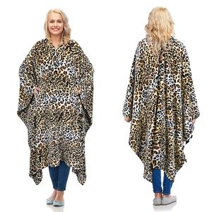 Catalonia Poncho Blanket